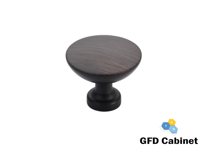 H-1890-K Mushroom Cabinet Knob Brushed Oil Rubbed Bronze