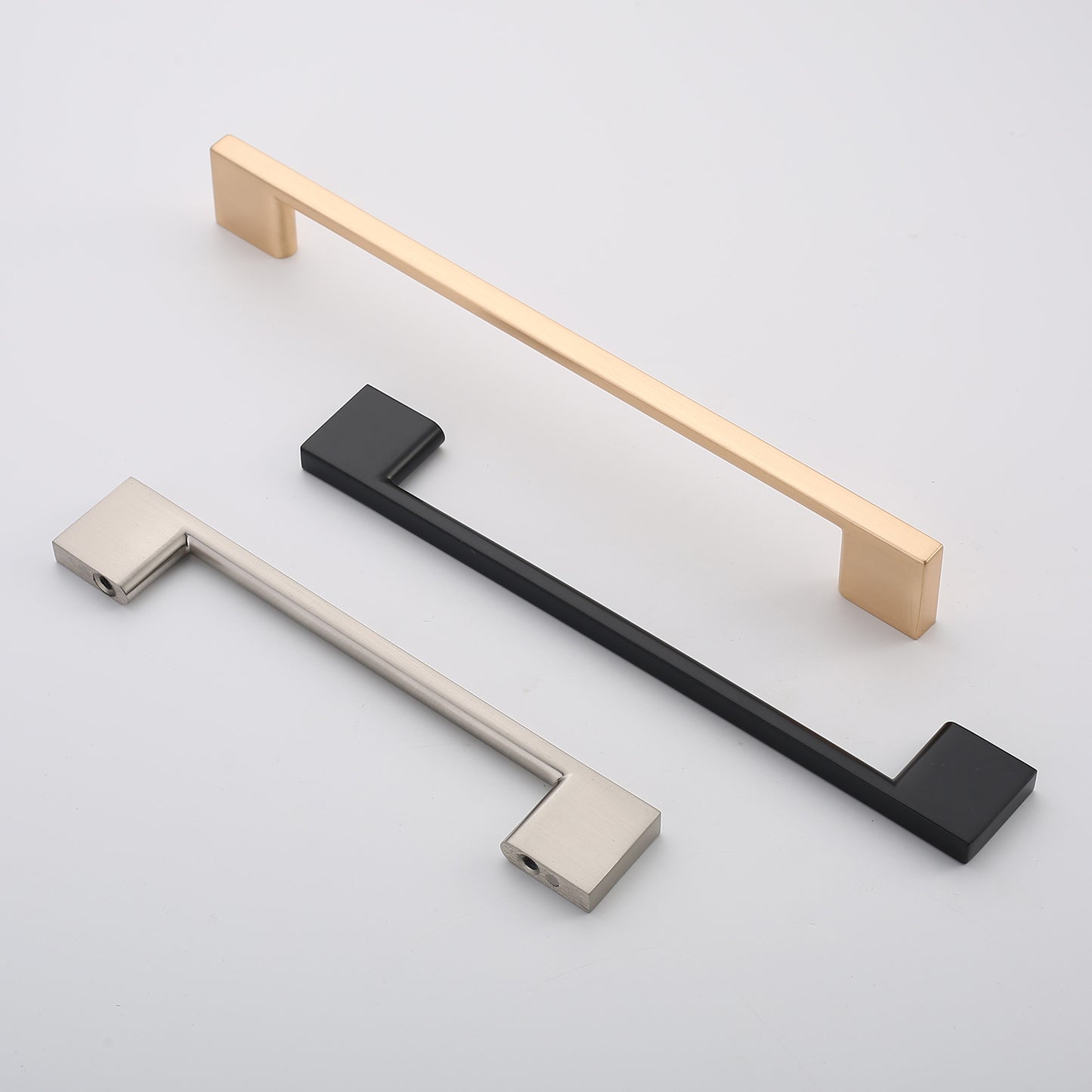 H-1165-96 3-3/4 in. (H-2008A) (96 mm) Center-to-Center Cabinet Thin Square Pull Handle