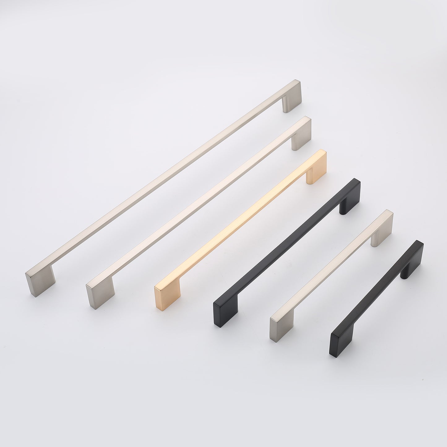 H-1165-96 3-3/4 in. (H-2008A) (96 mm) Center-to-Center Cabinet Thin Square Pull Handle