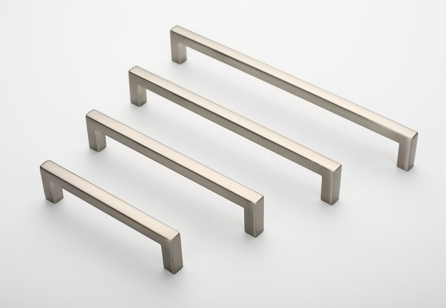 H-21162-160 6-5/16 in. (H-6003) (160 mm) Center-to-Center Cabinet Modern Square Bar Pull Handle