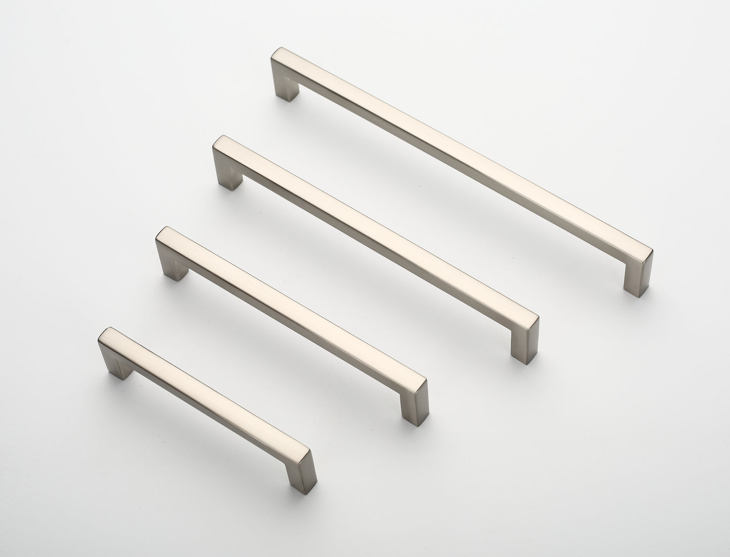 H-21162-160 6-5/16 in. (H-6003) (160 mm) Center-to-Center Cabinet Modern Square Bar Pull Handle