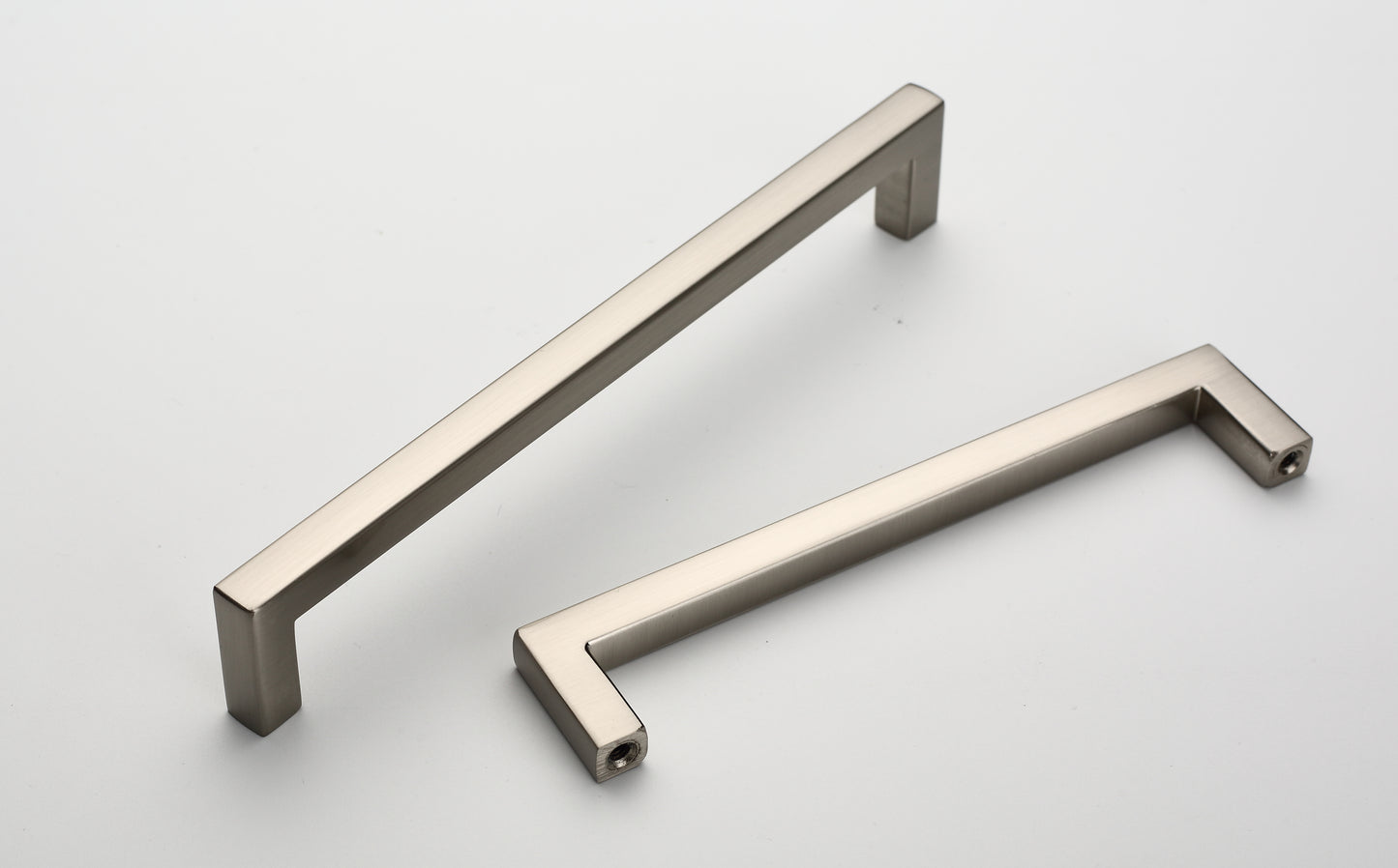 H-21162-160 6-5/16 in. (H-6003) (160 mm) Center-to-Center Cabinet Modern Square Bar Pull Handle