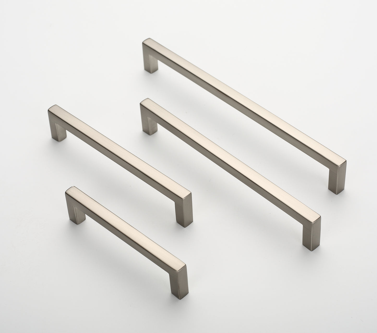 H-21162-160 6-5/16 in. (H-6003) (160 mm) Center-to-Center Cabinet Modern Square Bar Pull Handle