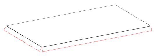 BP3696 Shaker Style Cabinet Base Skin Panel