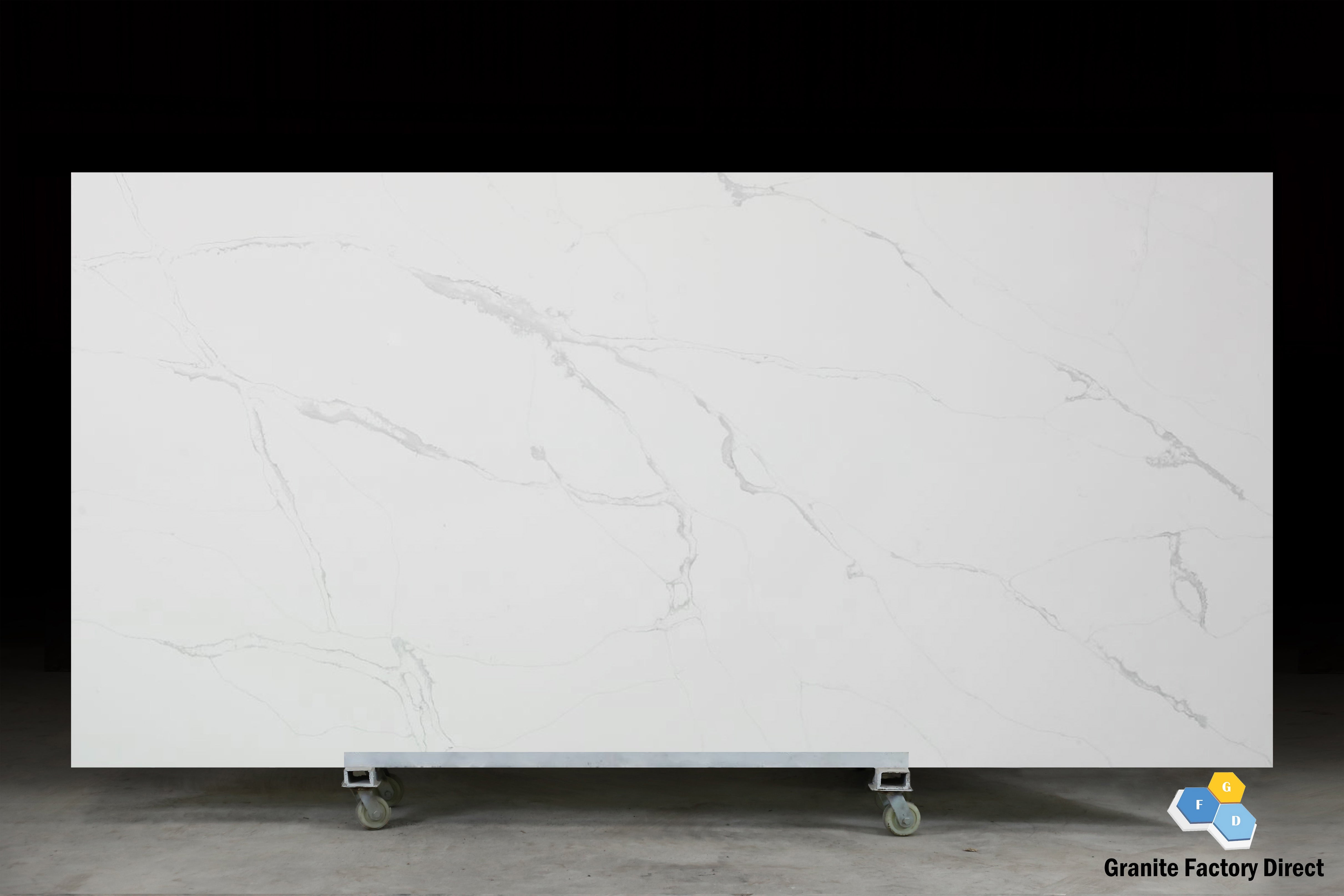 Quartz Countertop Calacatta White Table Top Suppliers and