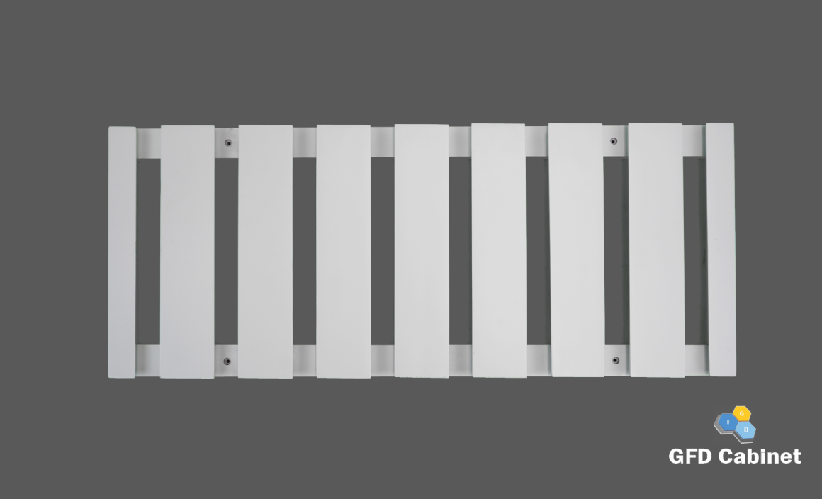 GH30 Shaker Style Wall Glass Rack Holder 28-1/2"Wx10-1/2"Hx2"D