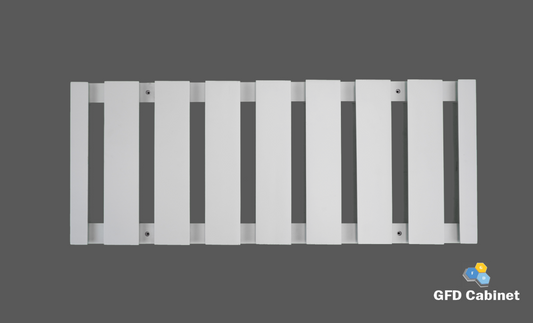 GH30 Shaker Style Wall Glass Rack Holder 28-1/2"Wx10-1/2"Hx2"D