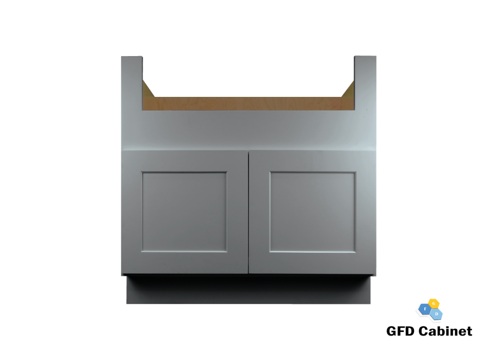 FSB36 Shaker Style Farm Sink Base Cabinet 36"Wx34-1/2"Hx24"D