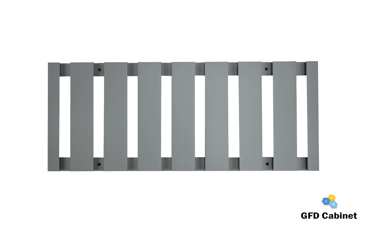 GH30 Shaker Style Wall Glass Rack Holder 28-1/2"Wx10-1/2"Hx2"D