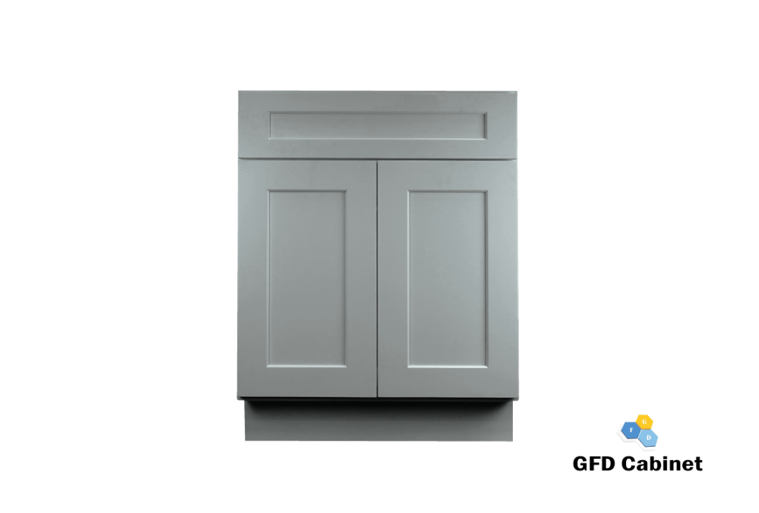 V2421 Shaker Style Cabinet Vanity Base 24"Wx34-1/2"Hx21"D