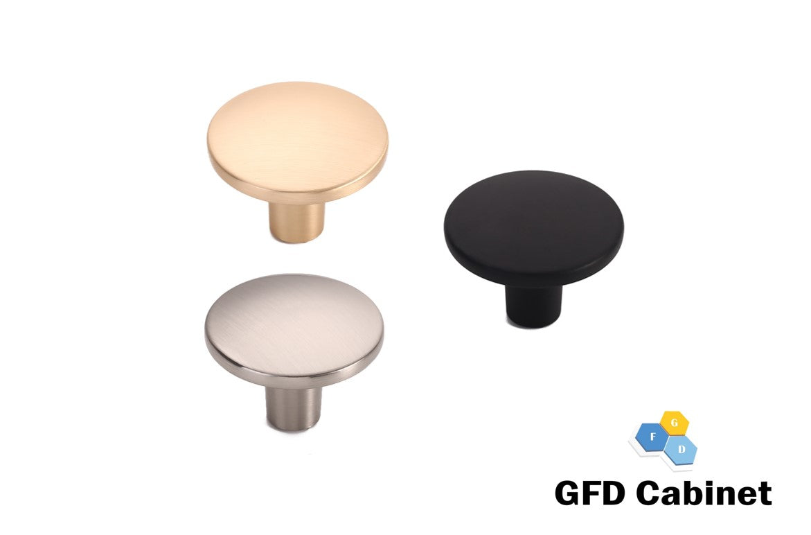 H-1463-K Modern Round Cabinet Knob