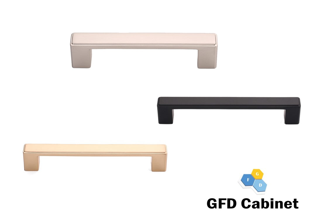 H-3663-128 5-1/16 in. (128 mm) Center-to-Center Cabinet Square Pull Handle