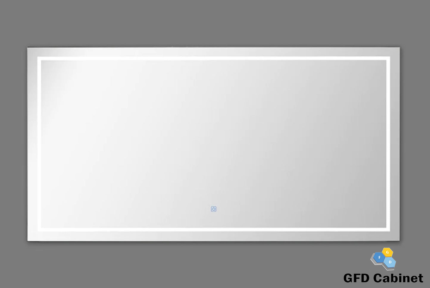 LED Mirror With Touch Switch 60" x 31.5"