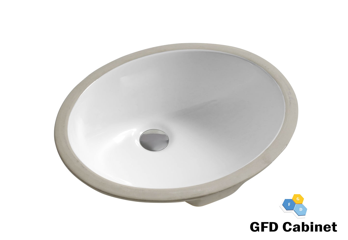 LU1714 White Ceramic Undermount Basin