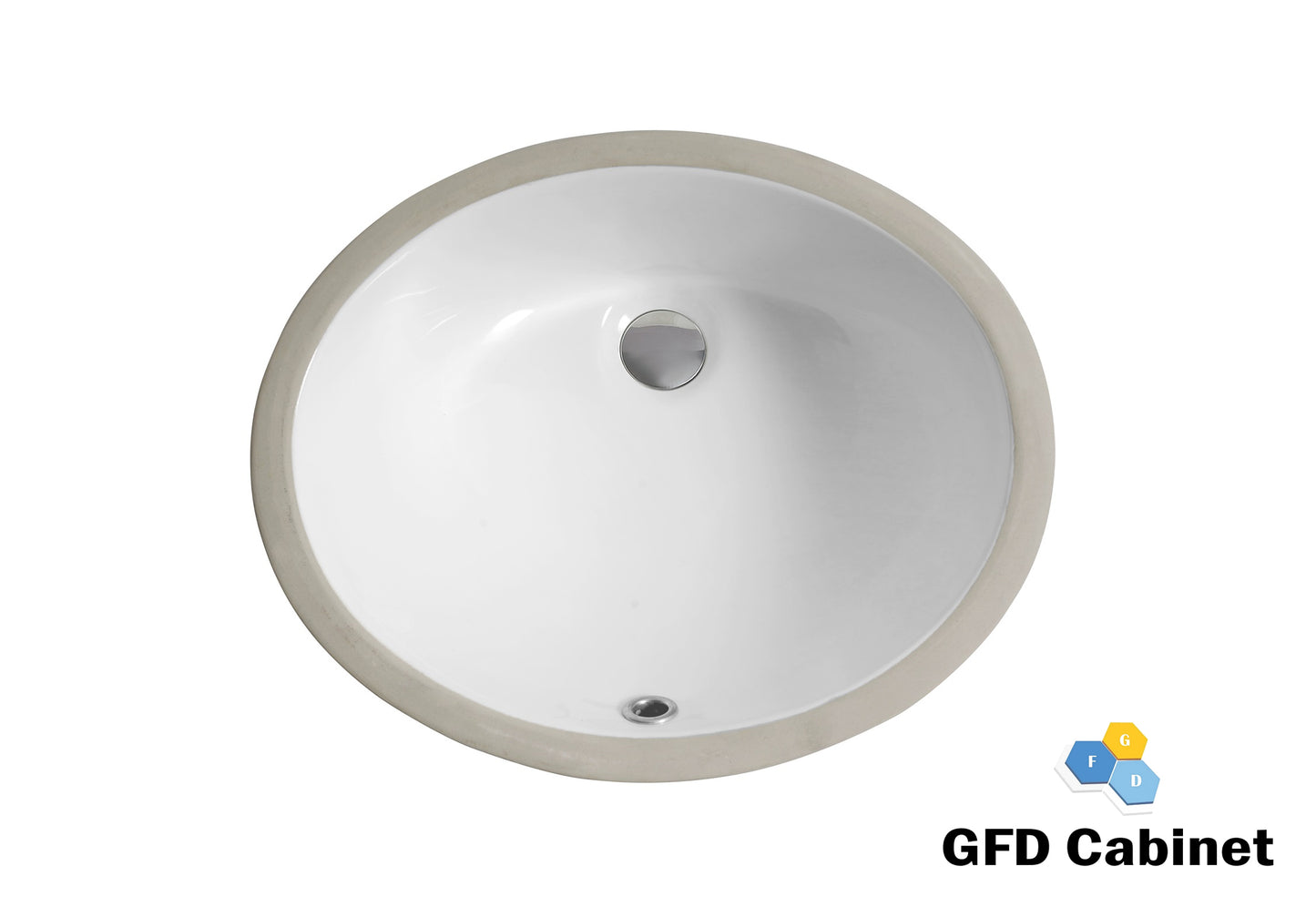 LU1714 White Ceramic Undermount Basin