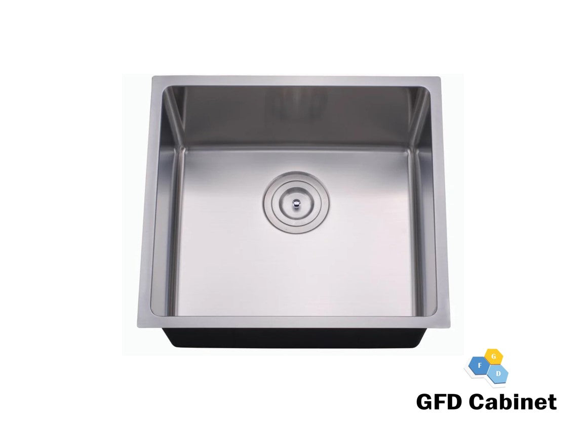 RD2318-9" 18 Gauge (18G) Round Corners T-304 Stainless Steel Undermount Sink