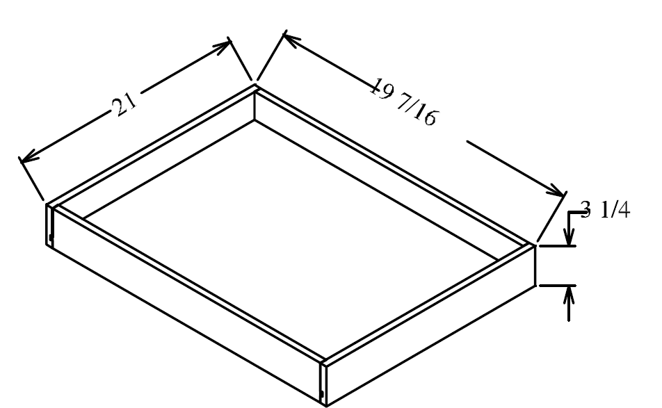 Roll Out Tray 24