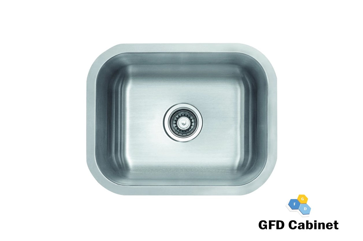 SM1815 18 Gauge (18G) Single Bar Sink