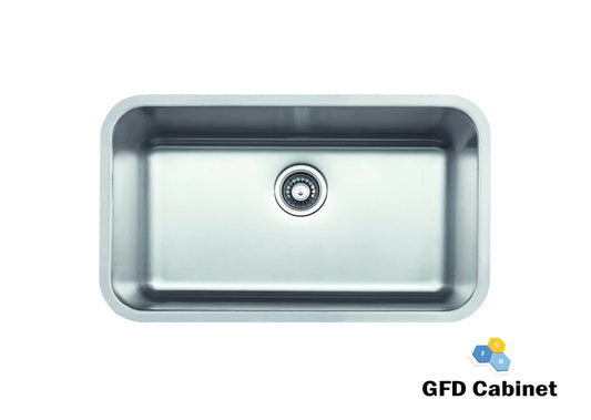 SM3018 18 Gauge (18G) Undermount Single Bowl Stainless Sink