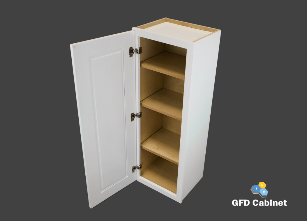 W1542 Shaker Style Wall Cabinet 15"Wx42"Hx12"D