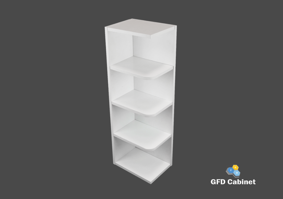WES0942 Shaker Style Wall Cabinet Wall End Shelf 9"Wx42"Hx12"D