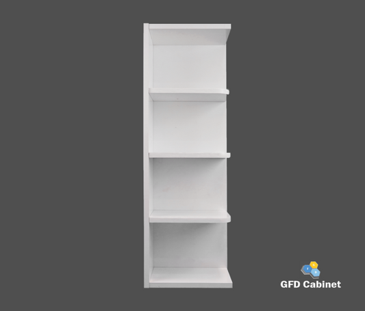 WES0936 Shaker Style Wall Cabinet Wall End Shelf 9"Wx36"Hx12"D