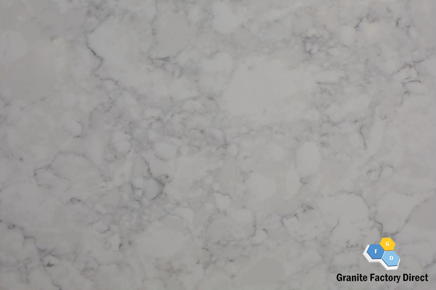 Alaska White Quartz GFD112 Countertop Prefab and Slab for sale