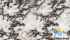 Alpine White Granite Countertop Prefab for sale
