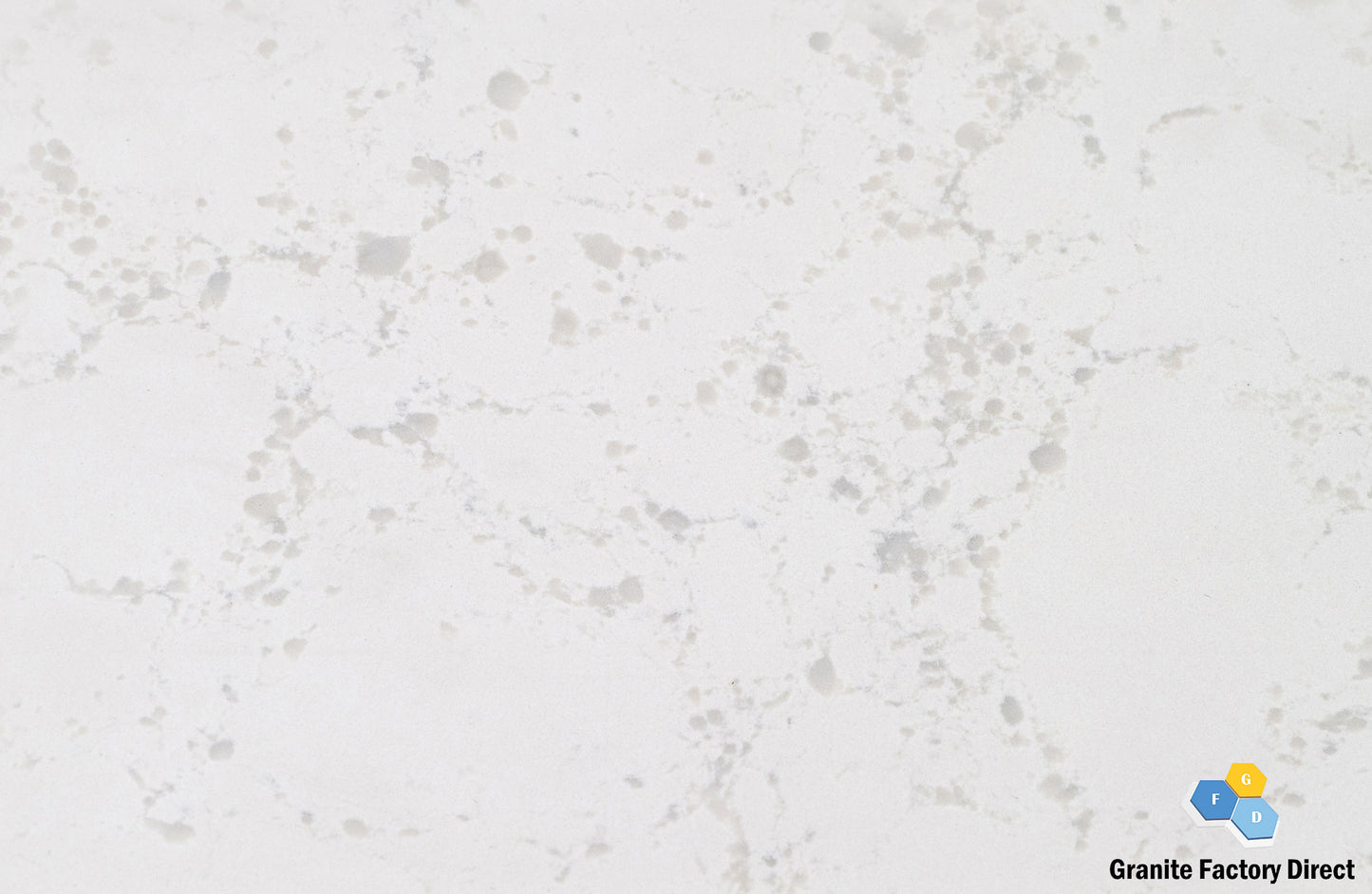 Arco White Quartz GFD917 Countertop Prefab for sale
