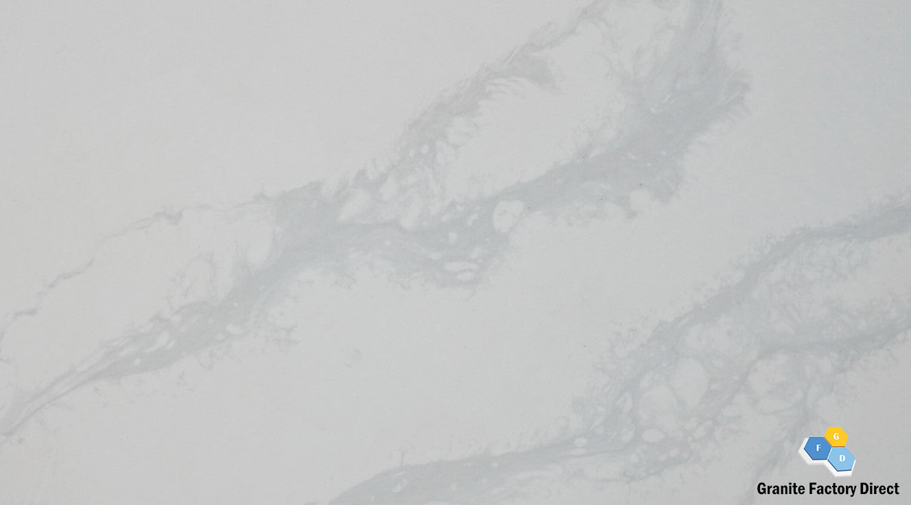 Calacatta Premium Quartz GFD115 Countertop Prefab and Slab for sale
