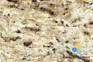 Giallo Ornamental Granite Countertop Prefab for sale