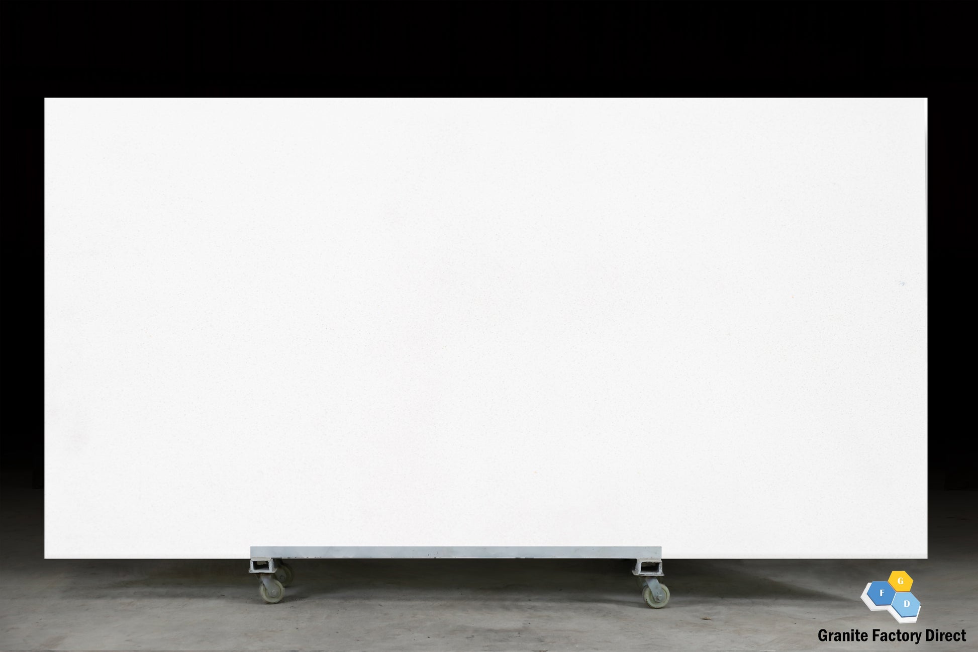 Pure White Quartz GFD850 Countertop Prefab and Slab for sale