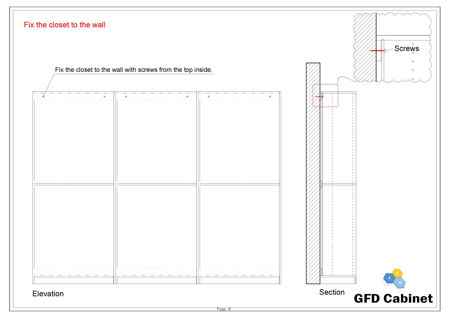 DK36DH High Closet Drawer
