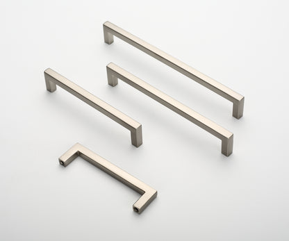 H-21162-128 5-1/16 in.  (H-6003) (128 mm) Center-to-Center Cabinet Modern Square Bar Pull Handle