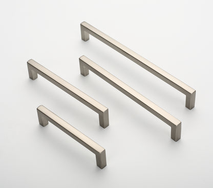 H-21162-128 5-1/16 in.  (H-6003) (128 mm) Center-to-Center Cabinet Modern Square Bar Pull Handle
