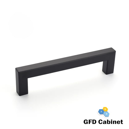 H-21162-128 5-1/16 in.  (H-6003) (128 mm) Center-to-Center Cabinet Modern Square Bar Pull Handle