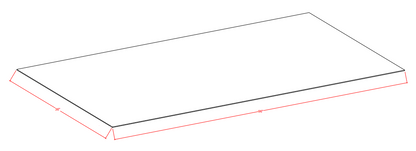 BP3696 Shaker Style Cabinet Base Skin Panel