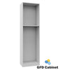 AO-C1584-LED Ash Oak Base Closet With LED 15"W x 15 5/8"D x 84"H