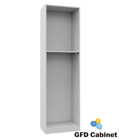 AO-C1584 Ash Oak Base Closet 15"W x 15 5/8"D x 84"H