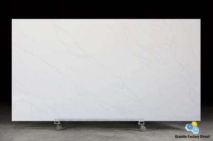 Calacatta Nobel Quartz GFD324 Countertop Prefab and Slab for sale