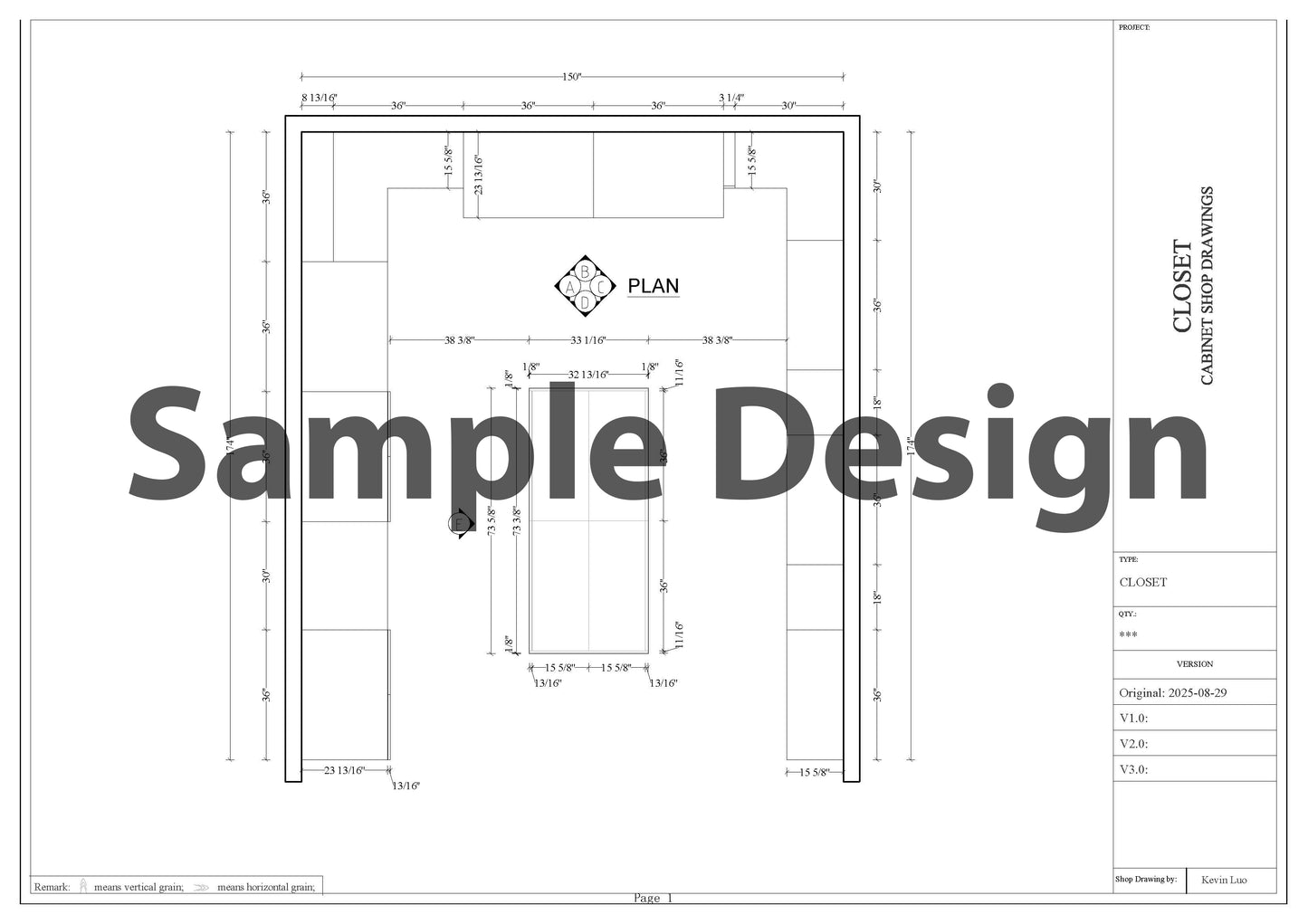 S15D Closet Touch Switch