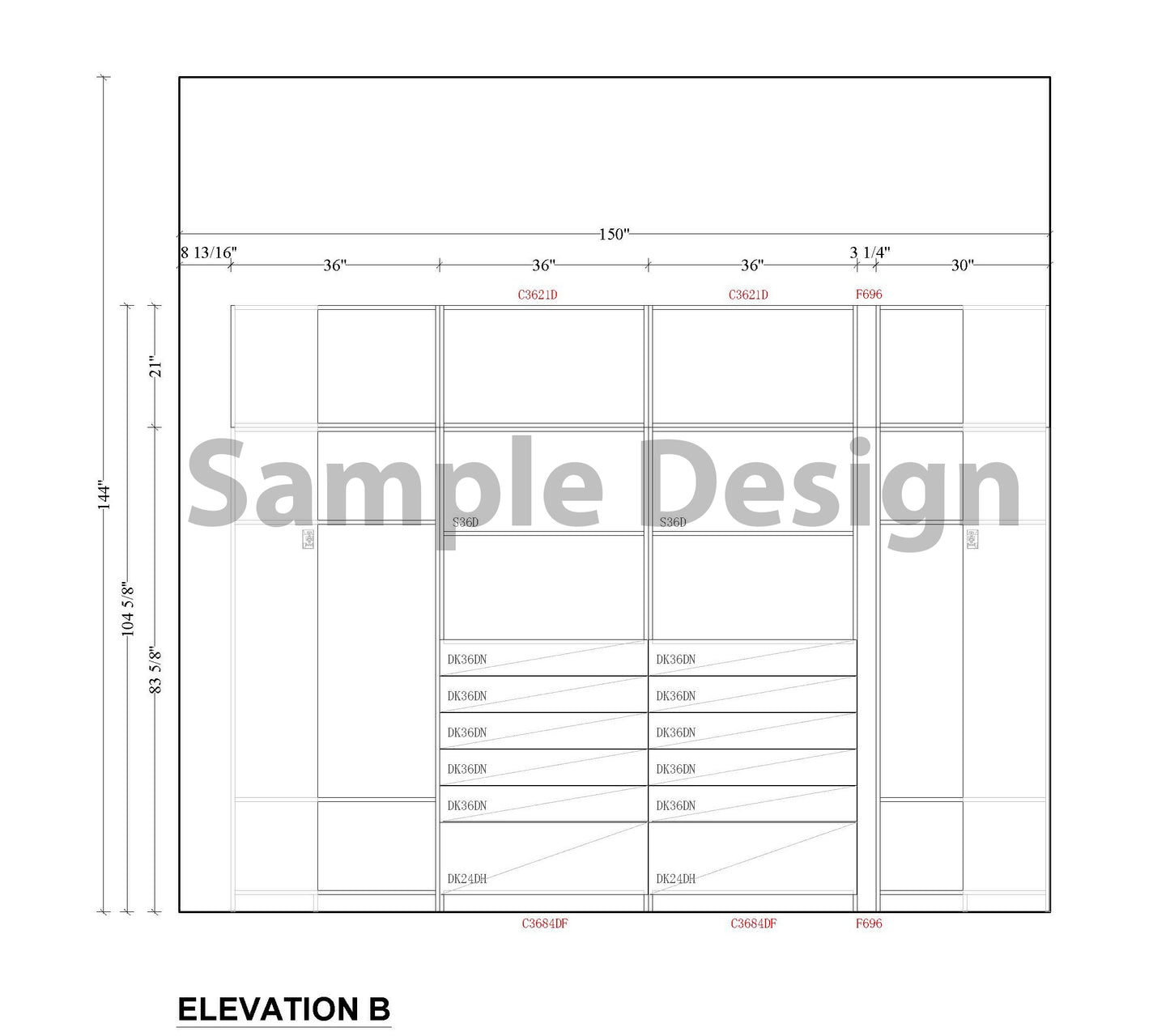 SS30 Shoe Closet Shelf