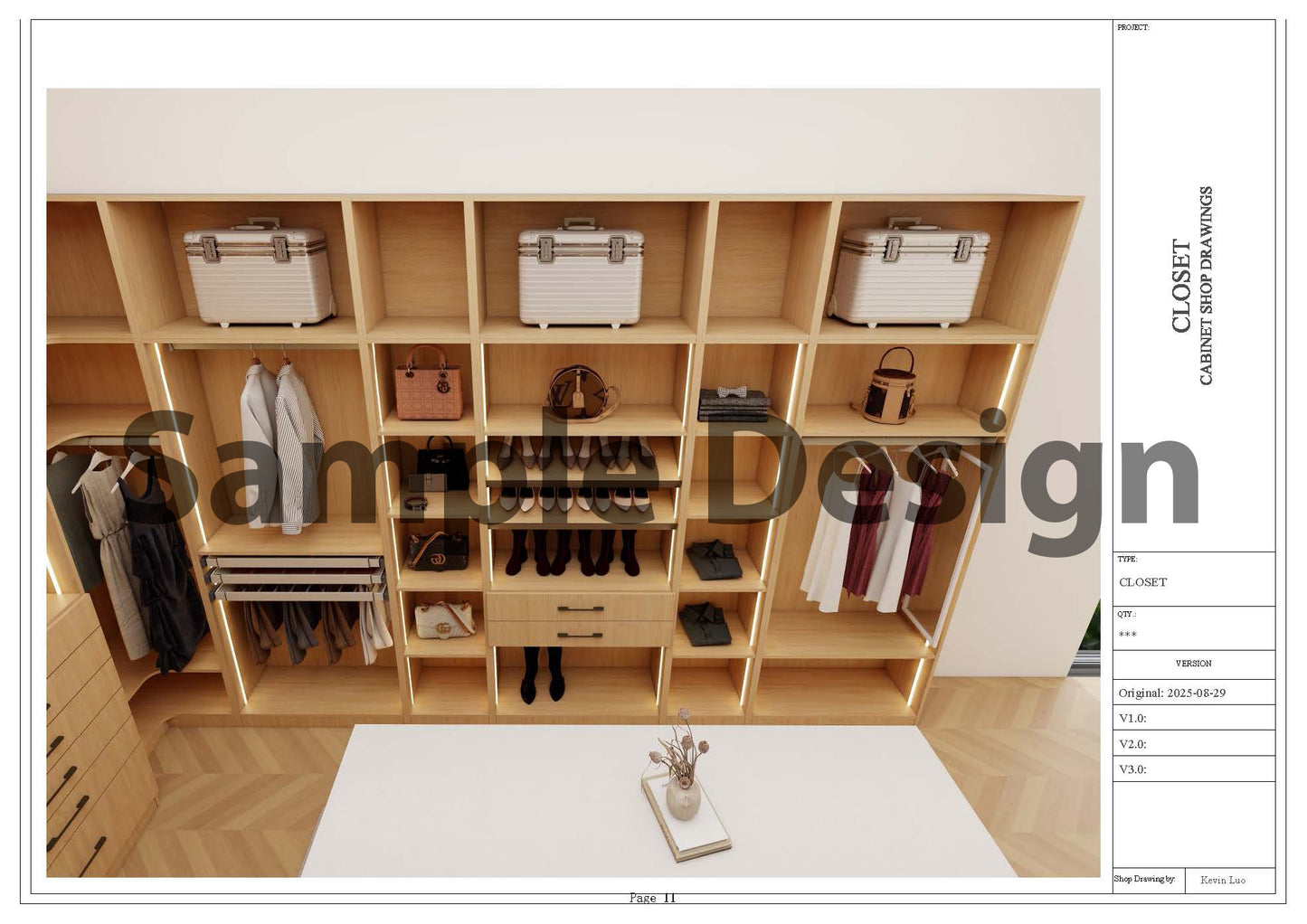 S15D Closet Touch Switch