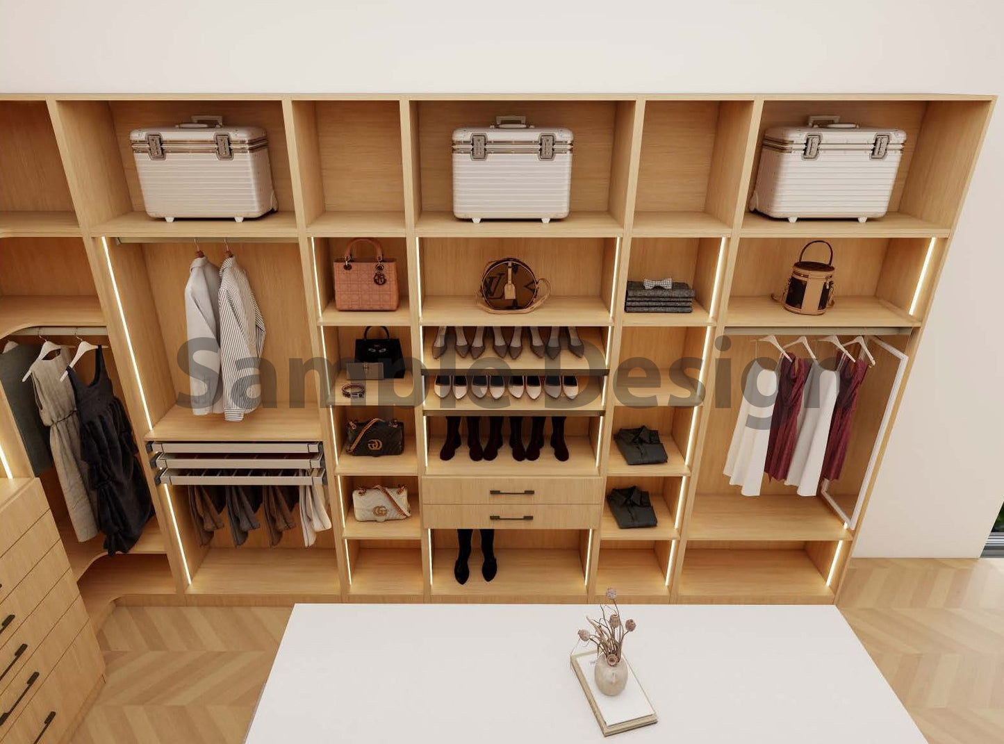 SS30 Shoe Closet Shelf