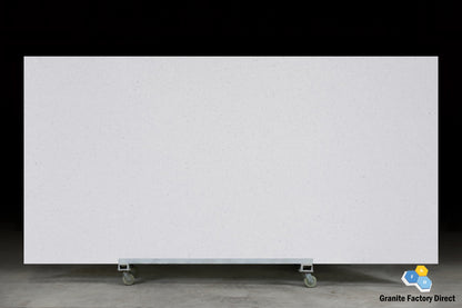 Crystal White Quartz GFD800 Countertop Prefab and Slab for sale
