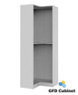 EW-ER3084-LED Elegant White Easy Reach Closet With LED 30"W x 15"D x 84"H