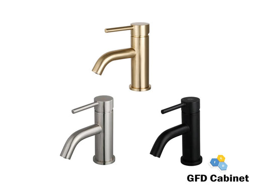 F-LF-N10119 Single Handle Lavatory Faucet Gold/Black/Brushed Nickel