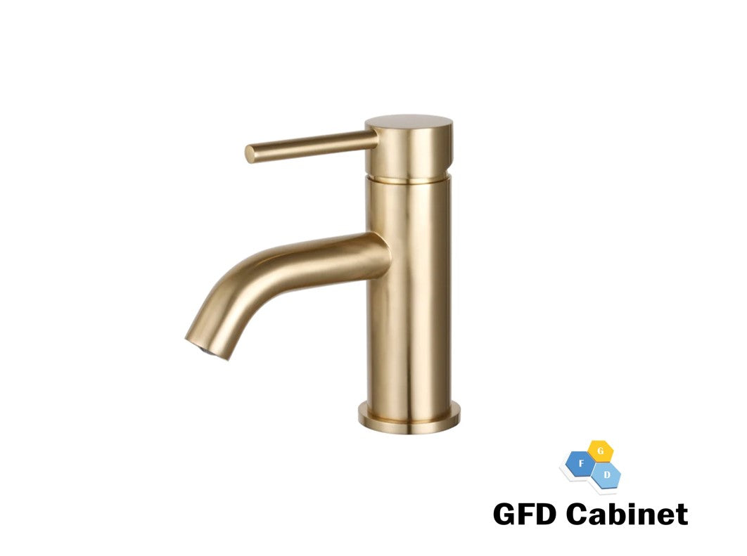 F-LF-N10119 Single Handle Lavatory Faucet Gold