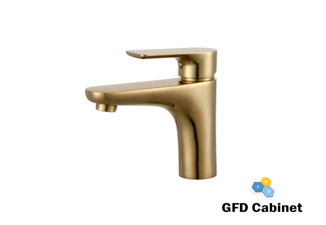 F-LF-N10167N2 Single Handle Lavatory Faucet Gold