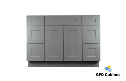 VDB6021-1S Shaker Style Vanity Single Sink Cabinet 60"Wx34-1/2"Hx21"D